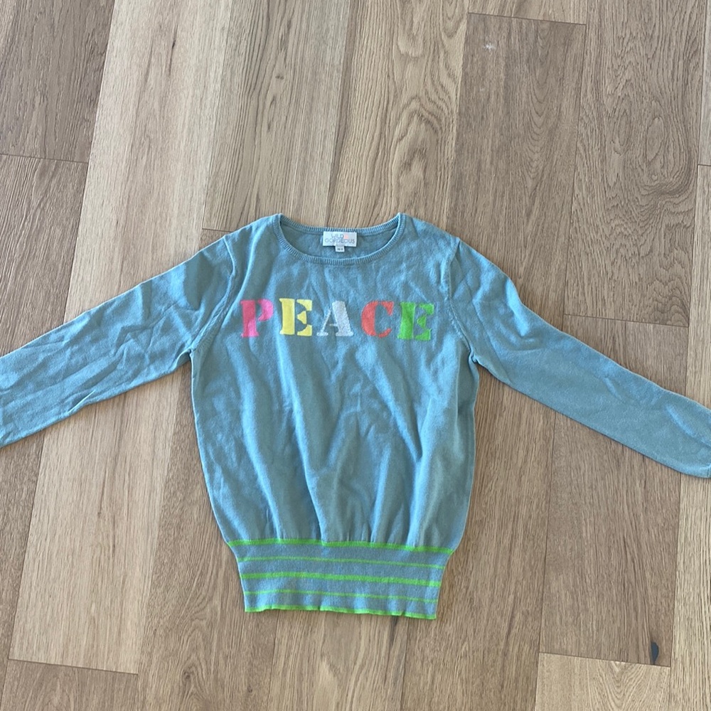 Kids peace cardigan